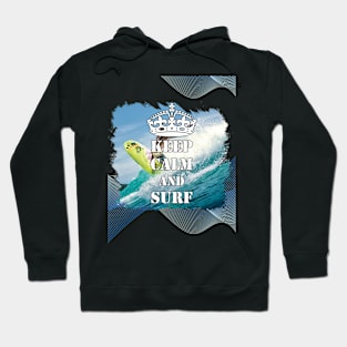 Keep Calm And Surf 46 - Summer Of Surfing Hoodie